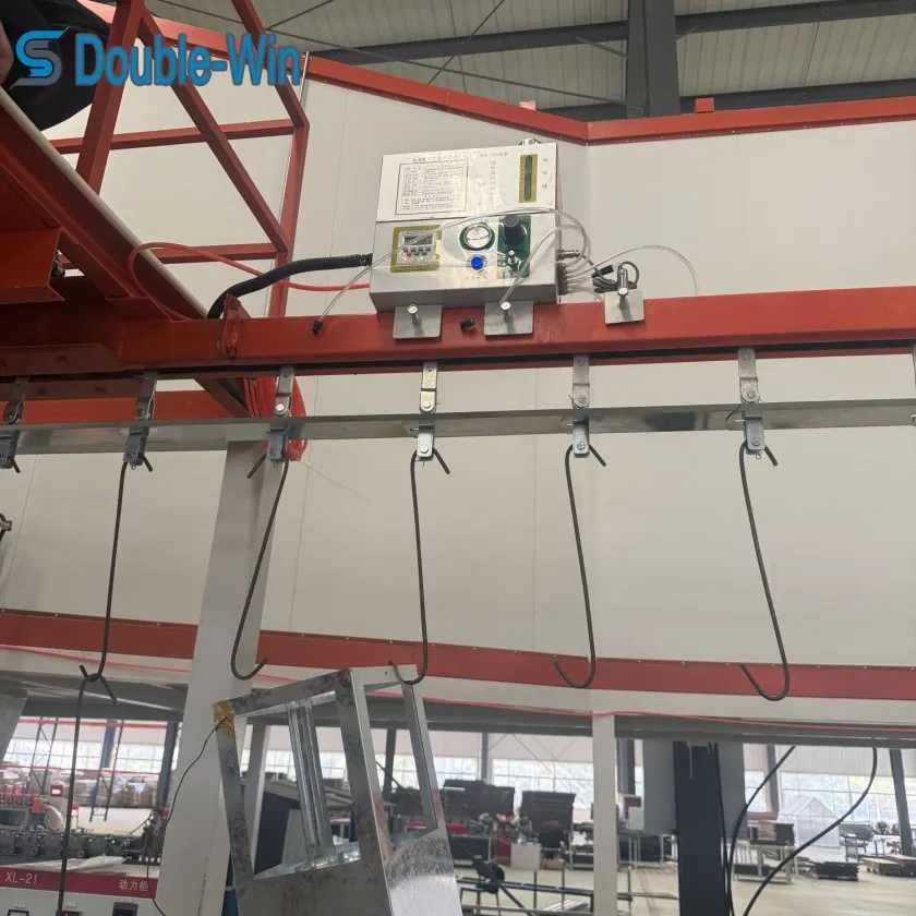 Double-Win Reliable Automatic Powder Coating Production Line pictures & photos