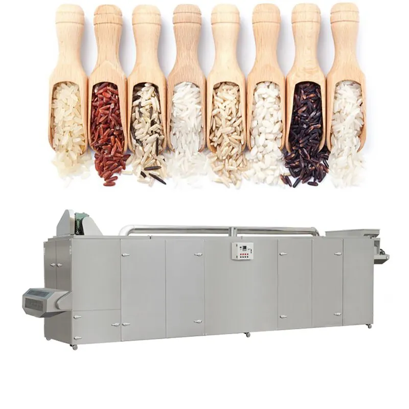 Línea de producción de arroz instantáneo de tapioca completamente automática certificada CE, fábrica de arroz fortificado pictures & photos