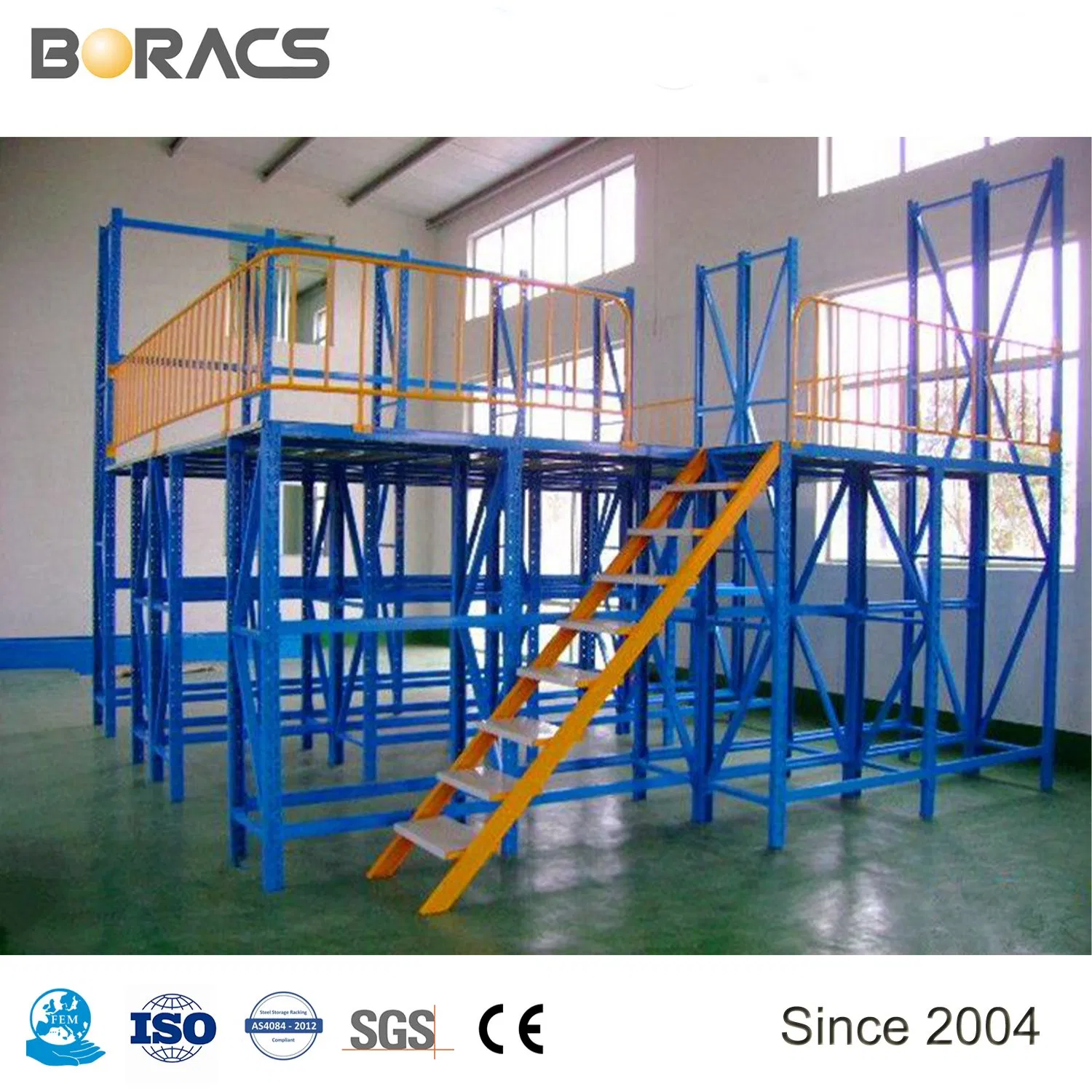 Rack mezzanino e pavimento piattaforma ad alta utilizzazione dello spazio, sistema di scaffalature multi livello pictures & photos