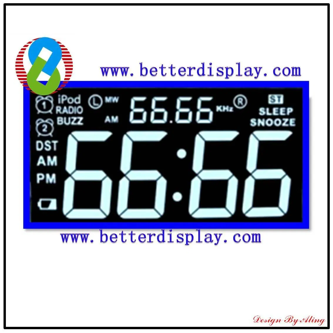 Modulo Display LCD con retroilluminazione LED grigia Display STN FSTN pictures & photos