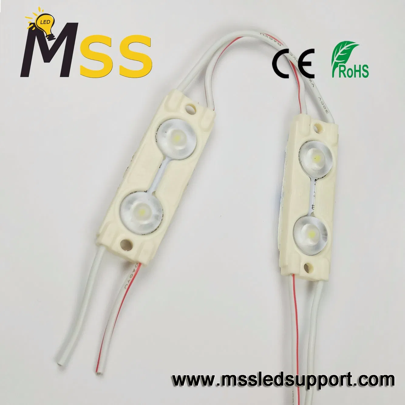 Sıcak Satış 2 SMD 2835 Optik Modül Işık Arka Aydınlatma LED Modülü pictures & photos