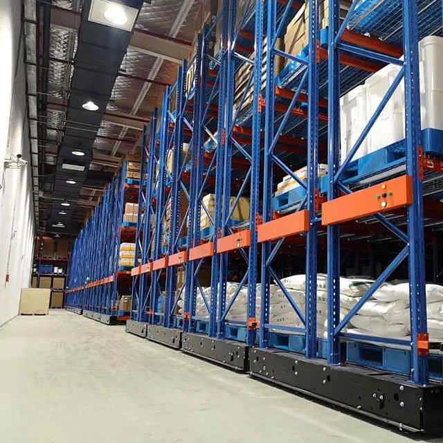 Industriële magazijnrek aanpasbare opslagrekken Elektrische mobiele racking met Elektrisch mobiel racksysteem voor een goede prijs pictures & photos