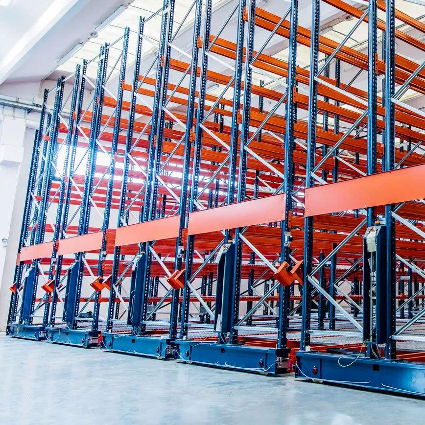 Industriële magazijnrek aanpasbare opslagrekken Elektrische mobiele racking met Elektrisch mobiel racksysteem voor een goede prijs pictures & photos