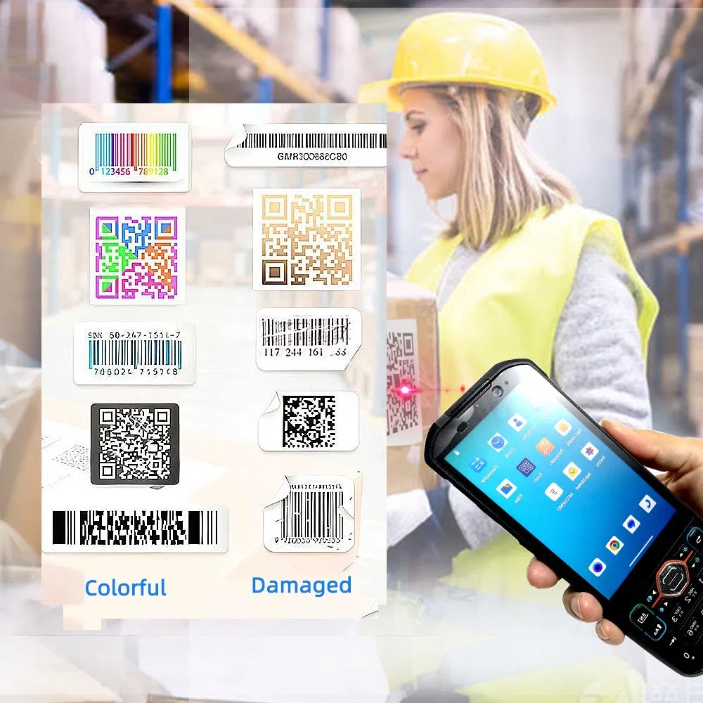 Draagbare Android PDA Barcode Scanner Qr Code Lezer Handheld Computer voor Voorraadbeheer Retail pictures & photos