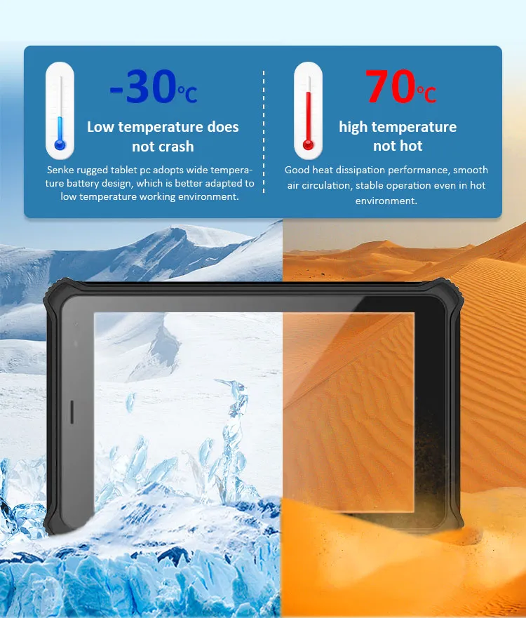 Tablet Android impermeabile scanner di codici a barre industriale tablet PC robusto estremo pictures & photos