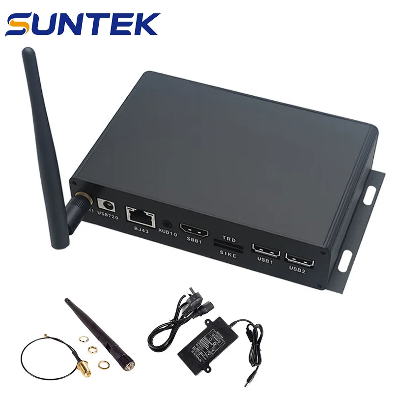 Ordinateur industriel Linux sans ventilateur Suntek tout-en-un de calcul en périphérie Rk3568 Android 11 ordinateur de bureau intégré WiFi petit boîtier GPU Mini Itx boîtier PC industriel pictures & photos