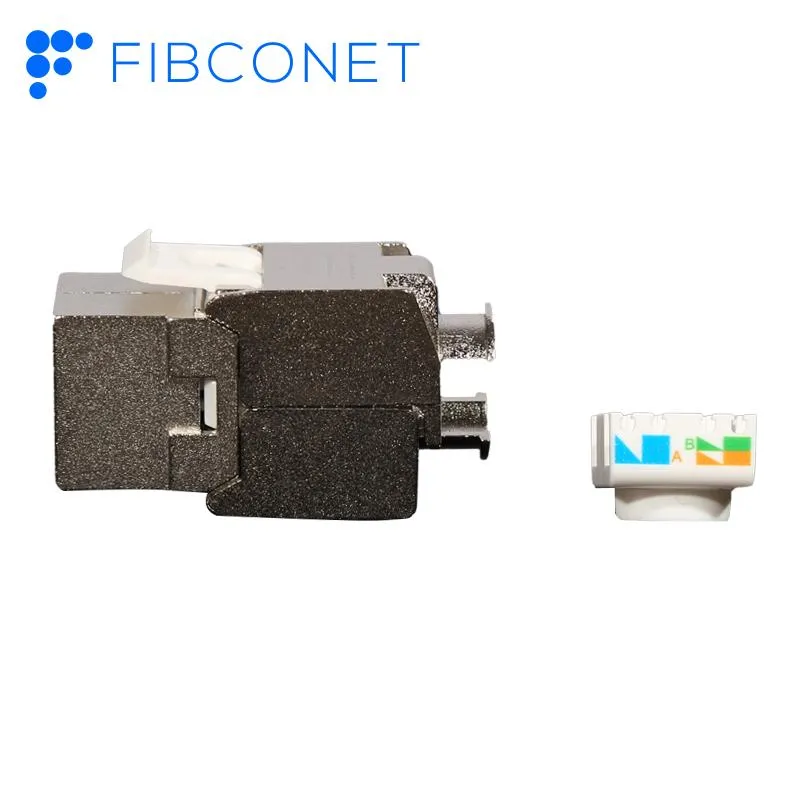 CAT6A/Cat7 RJ45 เครื่องมือแจ็คโมดูลคีย์สโตนแบบไม่ต้องใช้เครื่องมือ SFTP ที่มีการป้องกัน pictures & photos