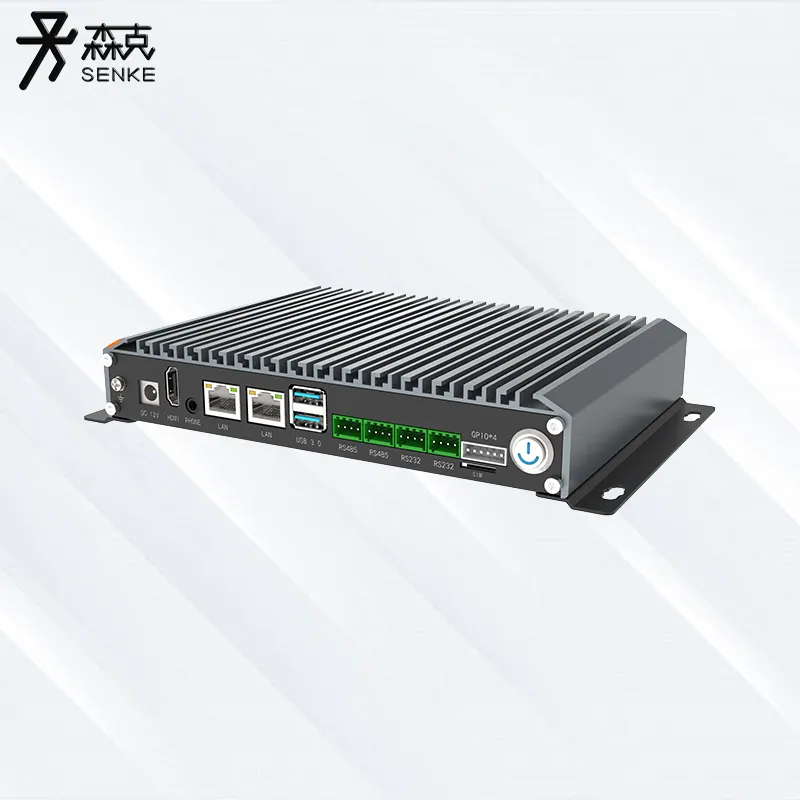 산업용 임베디드 박스 PC WiFi 4G Rk3568 인공지능 엣지 컴퓨터 IPC 알고리즘 제어 카운팅 SIM 카드 지그비 미니 PC 안드로이드 pictures & photos
