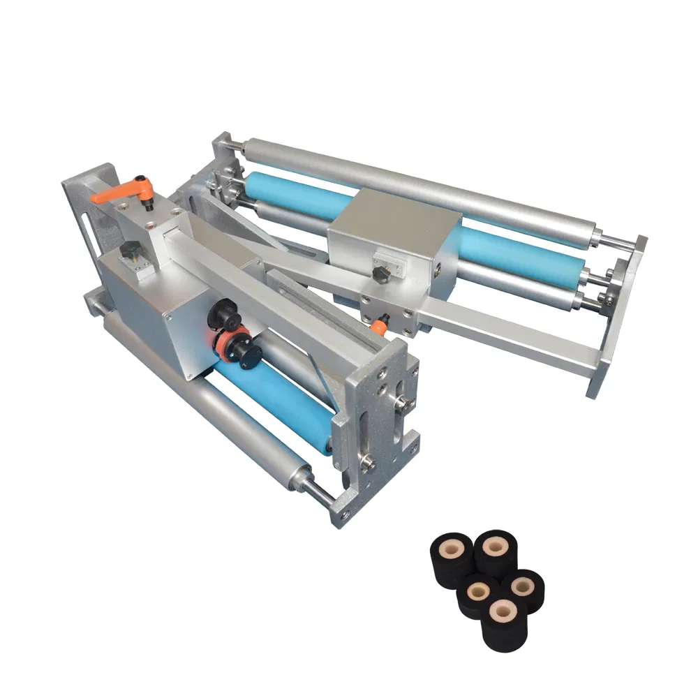 Hz100 Máquina de Impressão com Roda de Tinta Máquina Codificadora de Tinta Quente Máquina de Codificação Automática para Impressão Limpa de Número de Lote pictures & photos