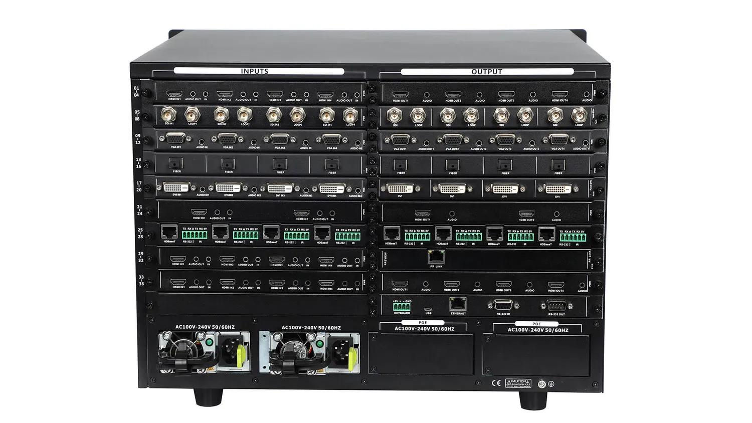 Modulaire Videowandprocessor Modulaire LCD/LED Videowandprocessor Multi-Scherm Weergaveprocessor Videowandcontroller Conferentiesysteem LED Display Scherm pictures & photos