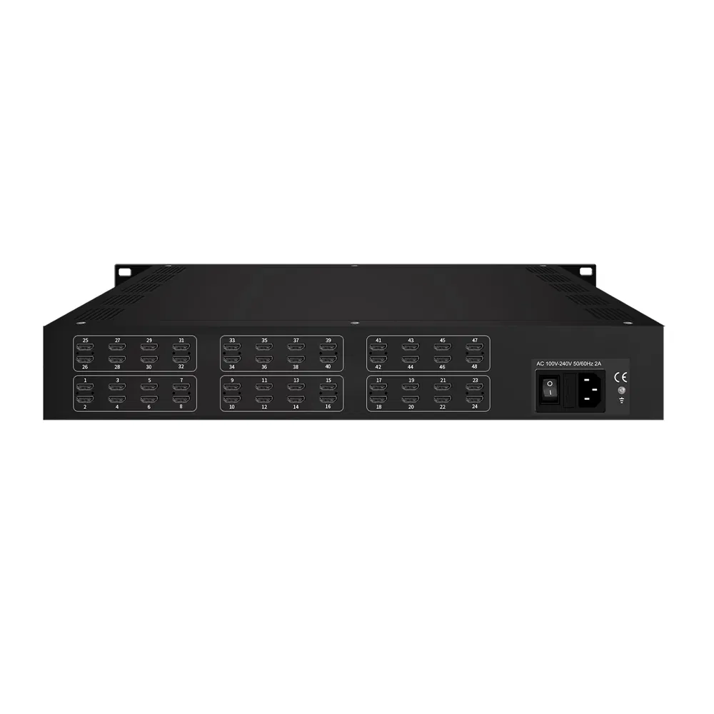 48 ช่อง HD H264+265 รองรับการเข้ารหัส IP HTTP UDP Rtp Hls Rtmp Rtsp IPTV HD Encoder pictures & photos