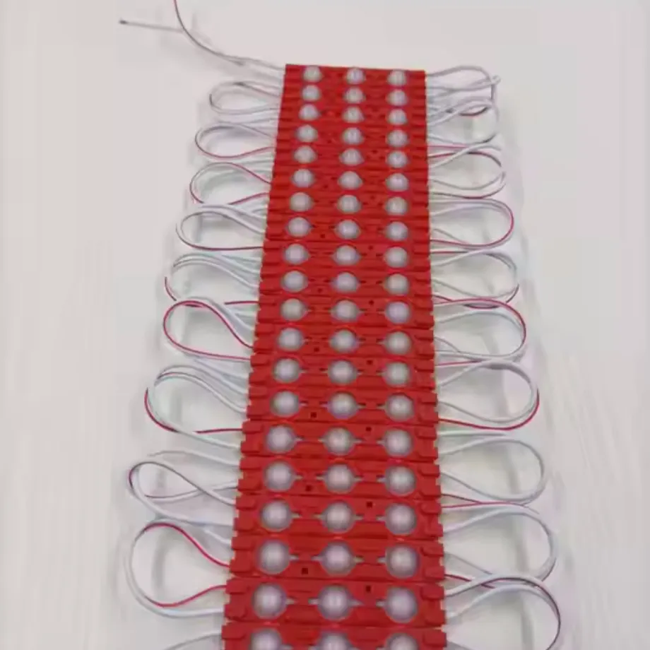 Modul Injeksi LED Modul LED DC12V 3 Chip Cahaya Luar Ruangan Supercerah Merah Biru Hijau untuk Tanda Huruf Iklan Tanda Modul LED untuk Tanda Kotak Cahaya pictures & photos