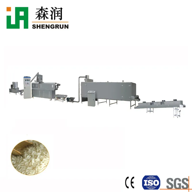 Macchina per la produzione di chicchi di riso fortificati di alta qualità, linea di produzione di riso nutrizionale pictures & photos