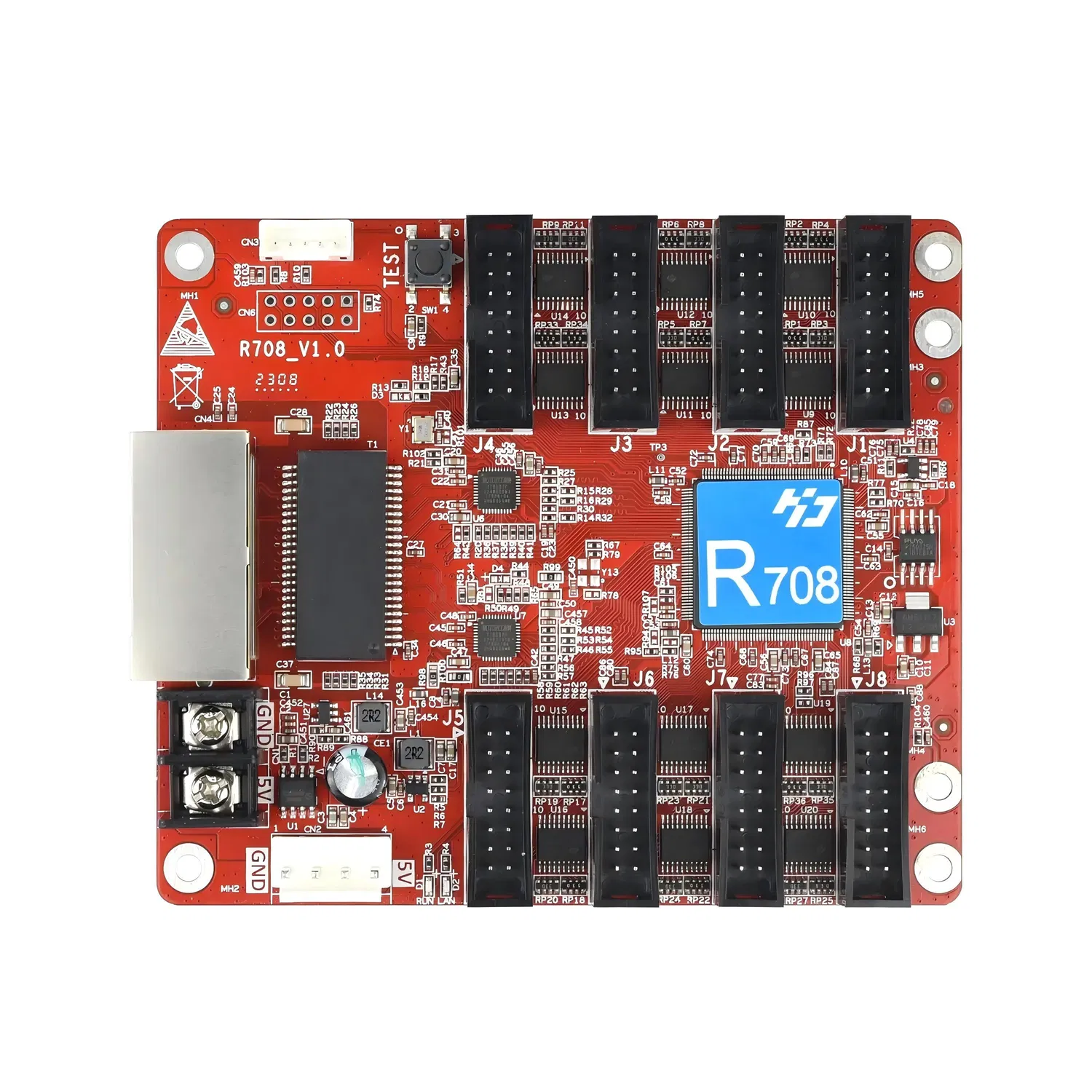 LED-Anzeigebildschirm-Controller Huidu R712/R716/R708 für LED-Werbeempfangskarte pictures & photos
