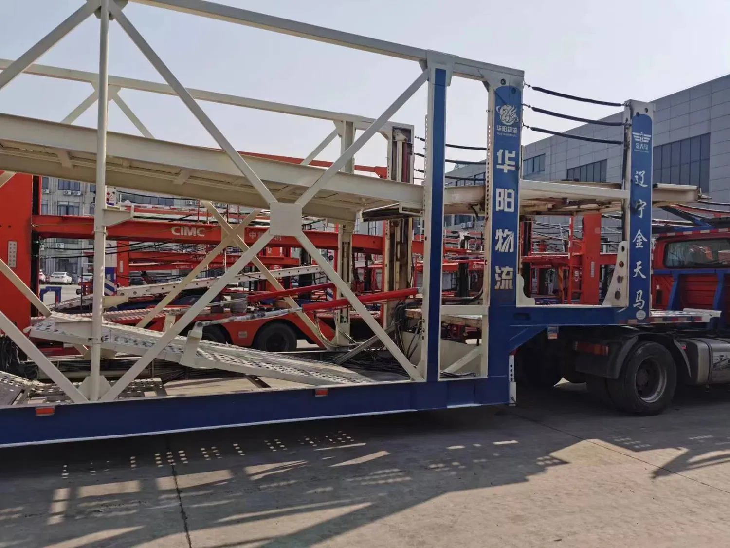 Maßgeschneidertes Fahrzeugtransportregalsystem pictures & photos