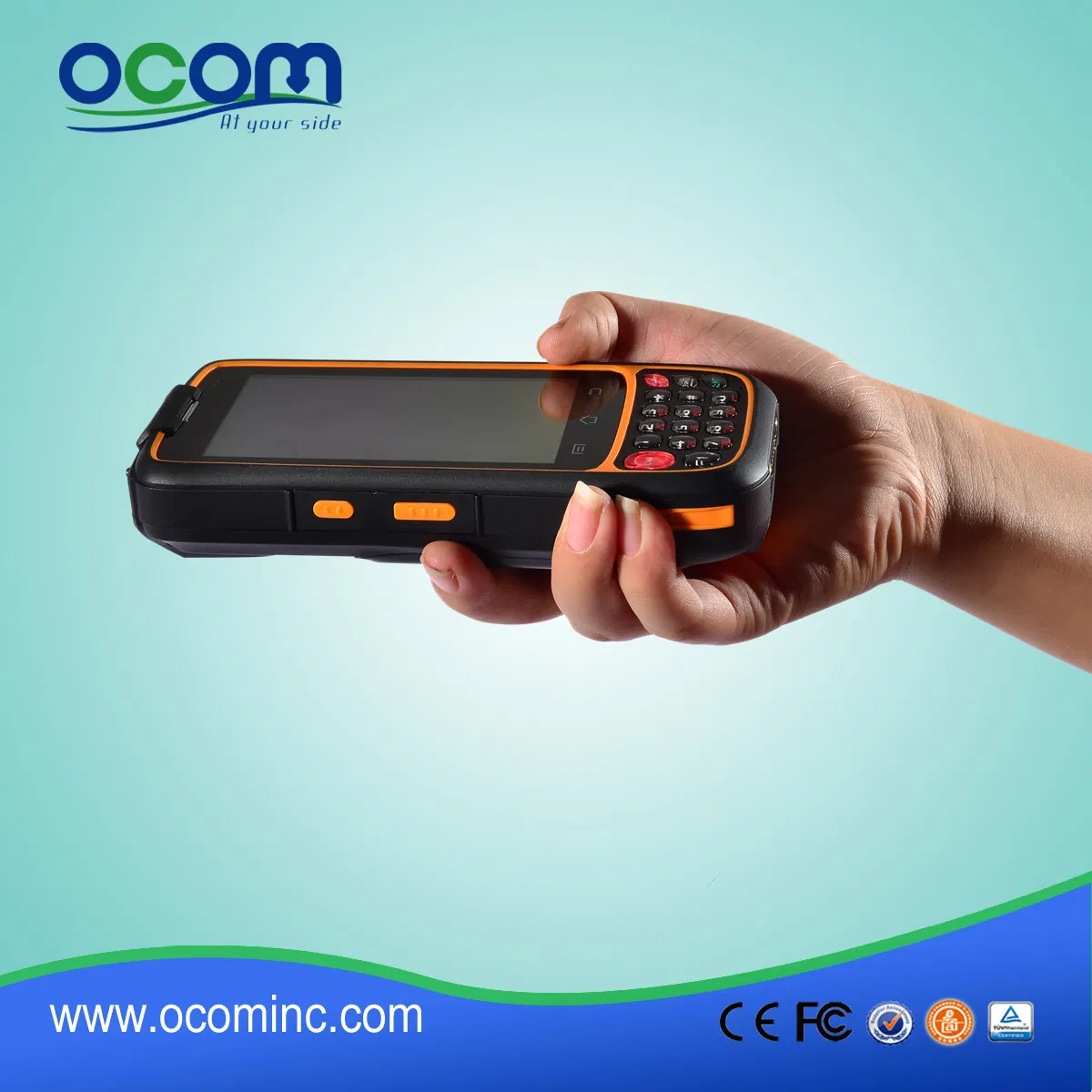 Lector RFID portátil Android PDA resistente para recolección de datos pictures & photos