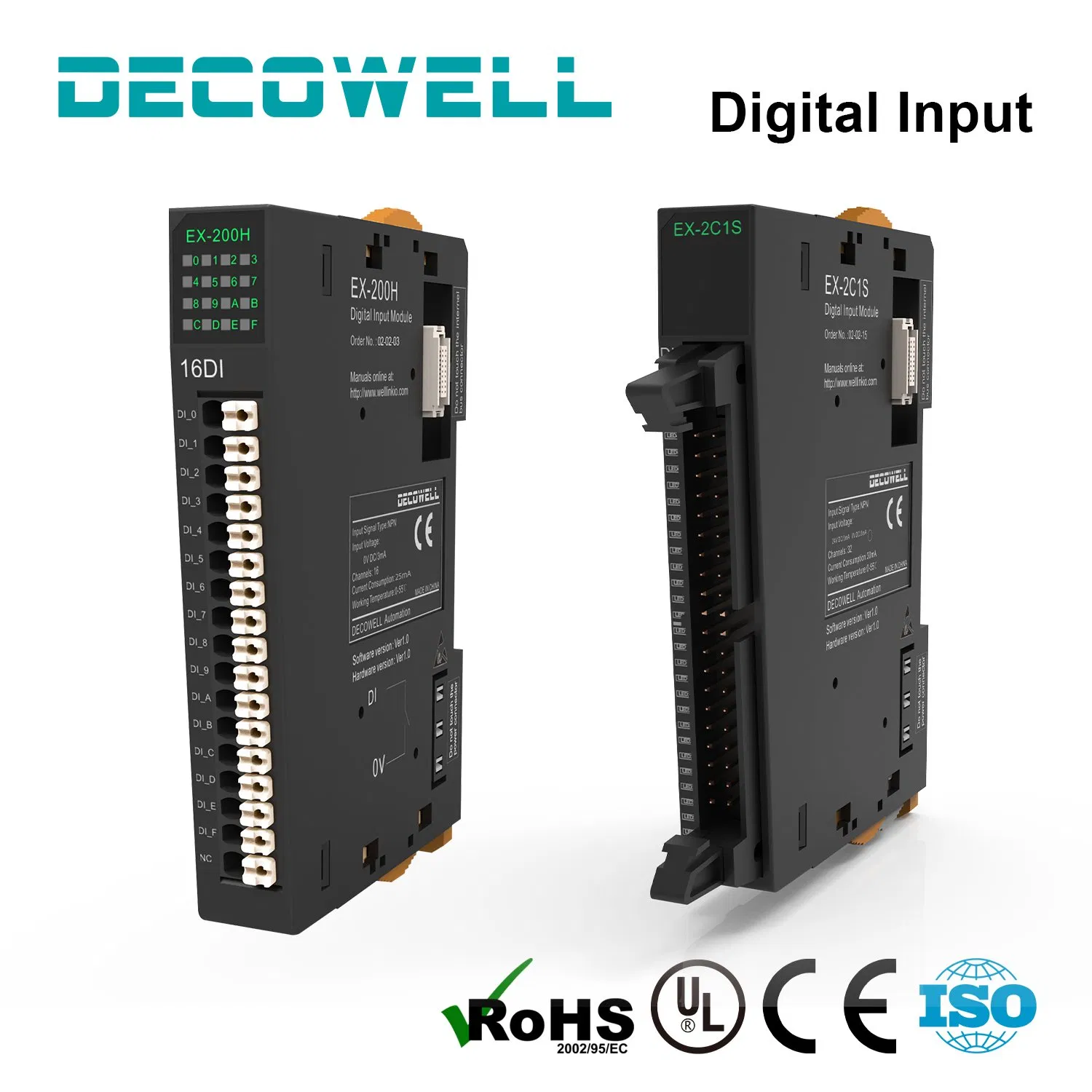 Module d'E/S EtherNet/IP de contrôle PLC, 16DI 16DO Système distant distribué PNP/NPN pictures & photos