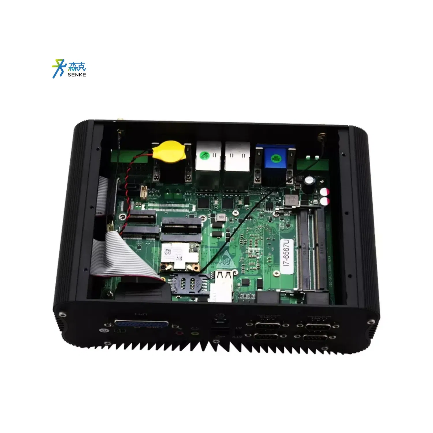 Supporto Windows Linux /Android Multi Interfaccia Box PC Embedded N100 Computer Mini Industriale di Controllo pictures & photos