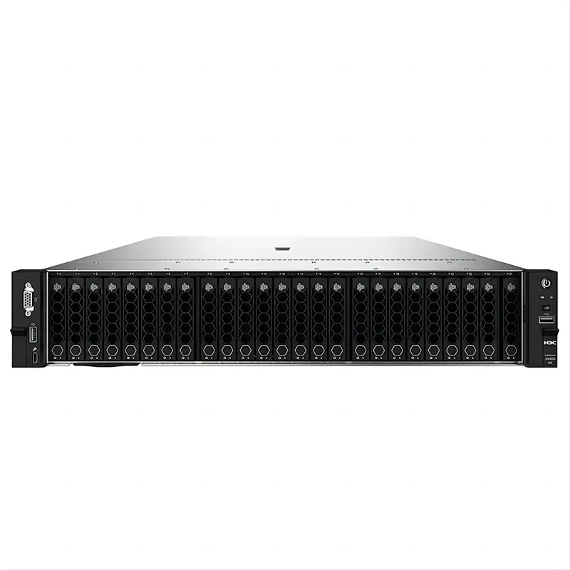 ประสิทธิภาพสูง H3c ยูนิเซิร์ฟเวอร์ R4900g5 เซิร์ฟเวอร์ 2u ติดตั้งในตู้เก็บข้อมูล GPU เซิร์ฟเวอร์ pictures & photos