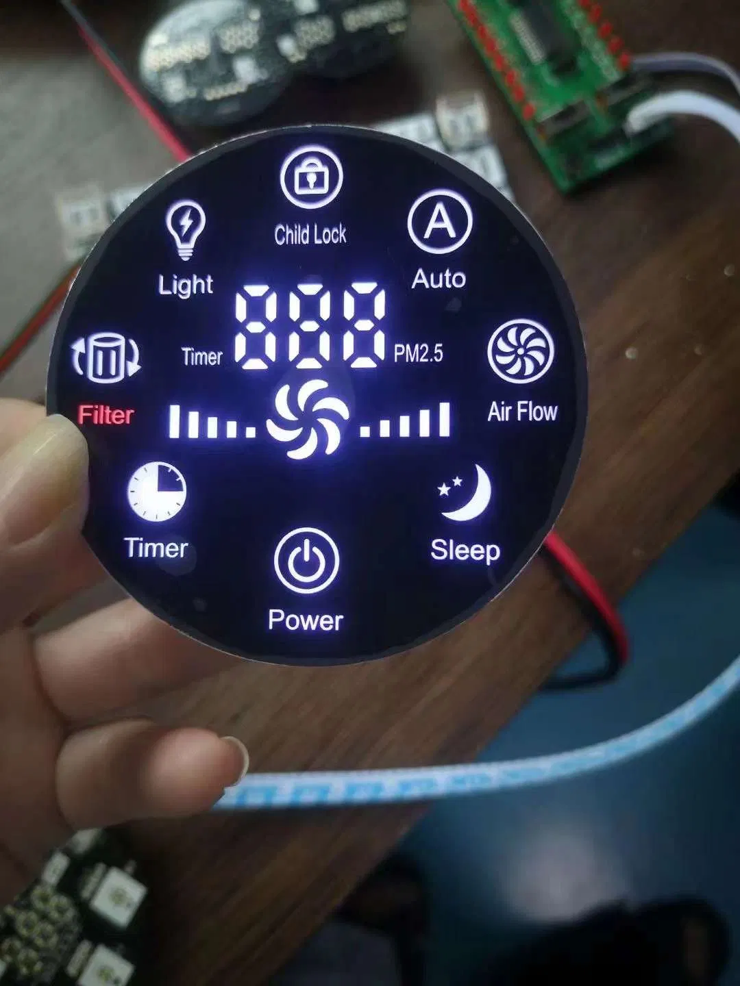 การออกแบบที่กำหนดเอง 7 หน้าจอ LED แบบ Segment โมดูล LED อัลฟาเบต pictures & photos