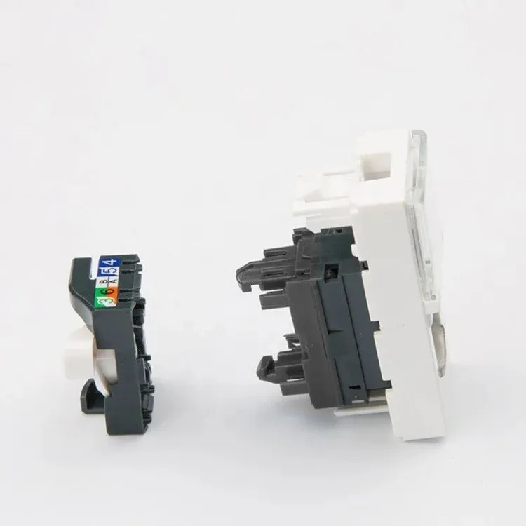 Modul jaringan Lan Rj45 Cat5e/Cat6 / Cat5e Jack Keystone pictures & photos