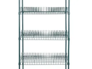 Rak Pengering Epoksi Peralatan Dapur 4-Shelf dengan Roda pictures & photos