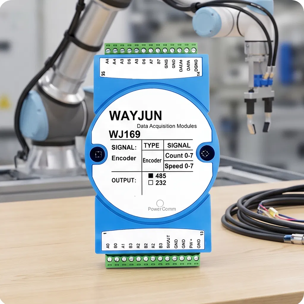 ไม้บรรทัดแม่เหล็กสำหรับการขูด การถอดรหัสการแปลงเป็นโปรโตคอล Modbus RTU มาตรฐาน RS485/232/WiFi โมดูลเข้ารหัส pictures & photos