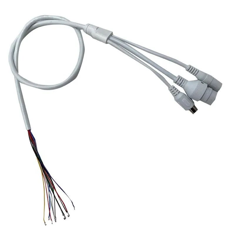 カスタム RJ45 CCTVネットワークPoe IPカメラモジュールビデオ電源ケーブルセキュリティカメラケーブル pictures & photos