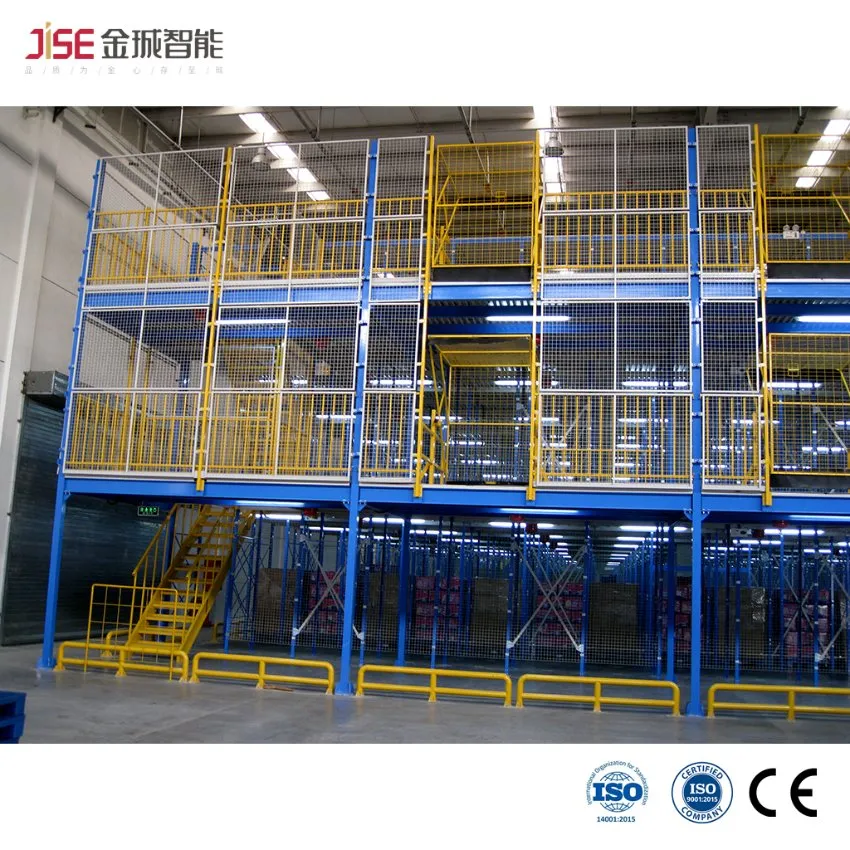 Rak Gudang Racking Masuk Racking Kereta Otomatis Rak Penyimpanan Multi Mendukung Mezanin pictures & photos