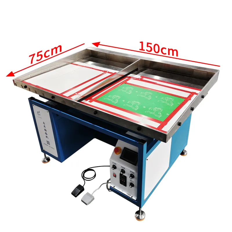 30X59 Zoll Vibrieren Strassmaschine Automatische T-Shirt Kleidung Strassmaschine Strassübertragung Strasssetzmaschine pictures & photos