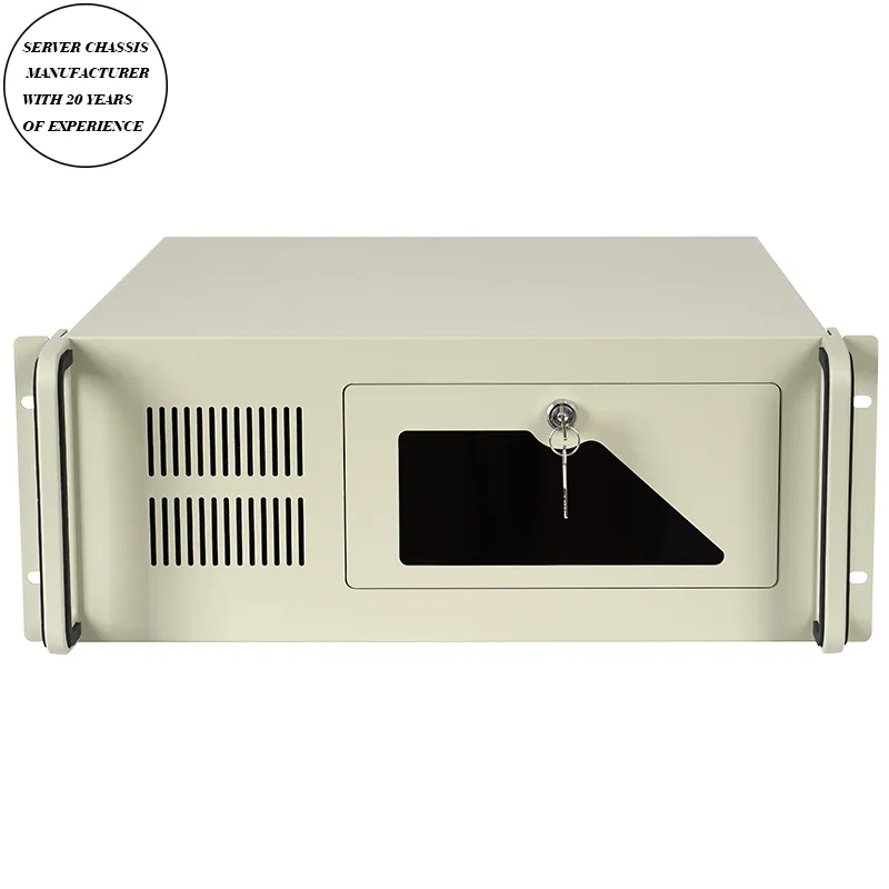 4u ตู้เซิร์ฟเวอร์แบบติดตั้งในตู้ Rack Chassis พร้อม 1 5.25'' CD-ROM pictures & photos