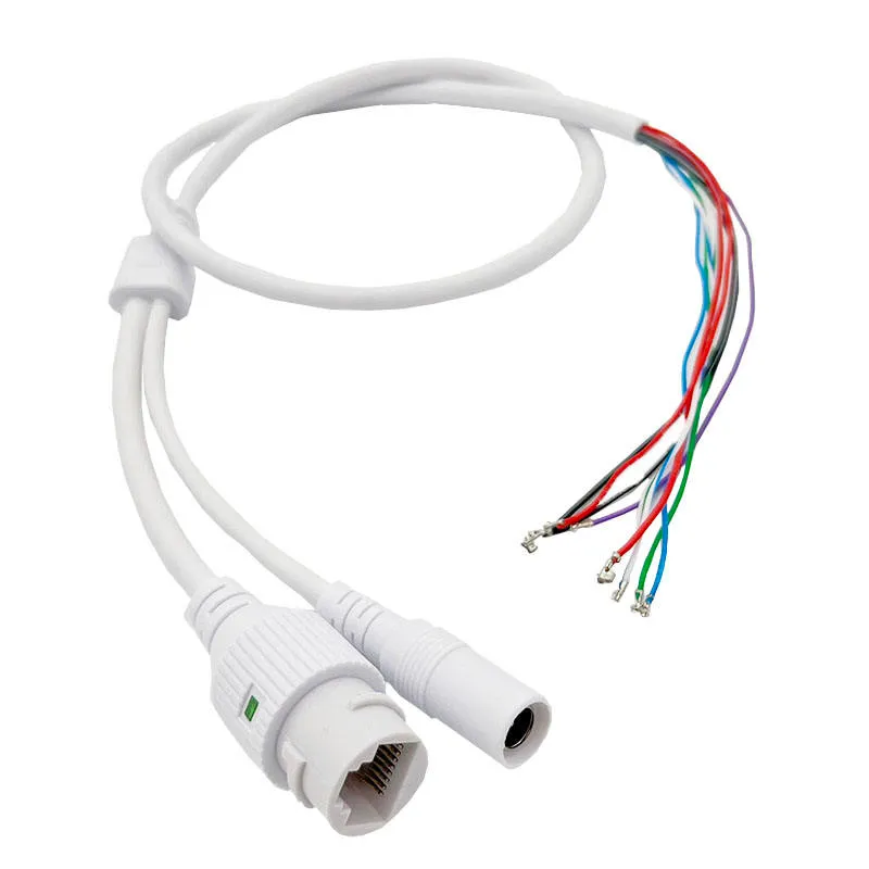 Giám sát C Core Cable RJ45 Dây Mở Rộng Nữ Tích Hợp Mô-đun Poe cho Camera IP pictures & photos
