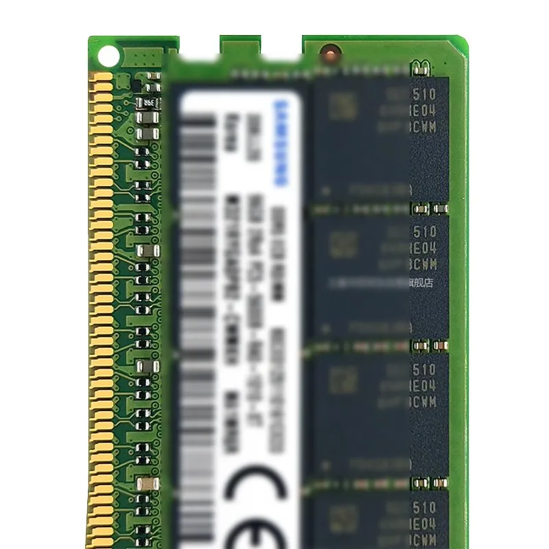 หน่วยความจำ RAM เซิร์ฟเวอร์ 96GB DDR5 5600MHz โมดูลหน่วยความจำ Ecc Rdimm Registered DIMM สำหรับเซิร์ฟเวอร์ในศูนย์ข้อมูล pictures & photos