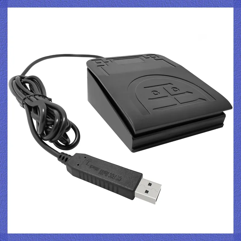 โปรแกรมสวิตช์เหยียบแป้นเหยียบเดียว USB แบบมัลติฟังก์ชันที่ปรับแต่งตามความต้องการ pictures & photos