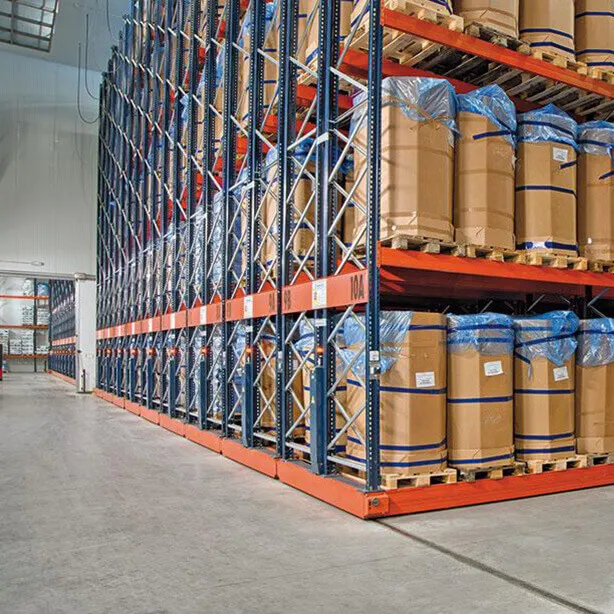 Industriële magazijnrek aanpasbare opslagrekken Elektrische mobiele racking met Elektrisch mobiel racksysteem voor een goede prijs pictures & photos