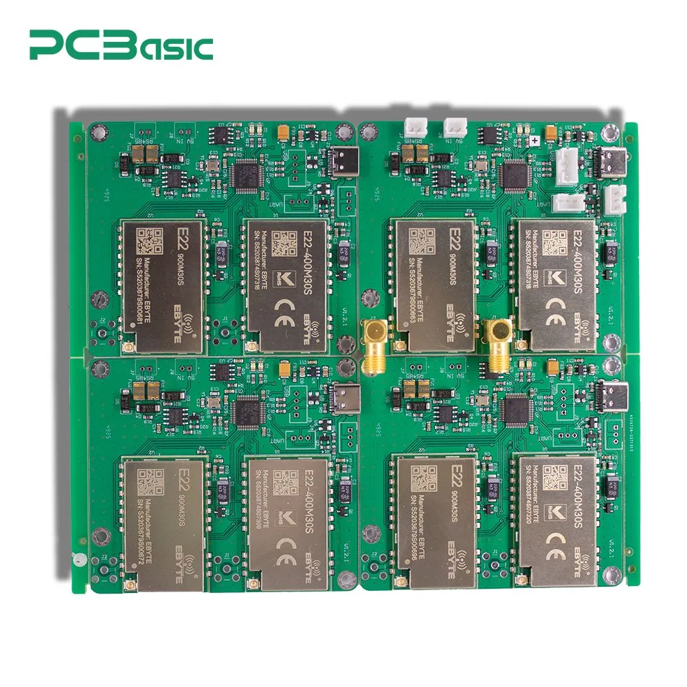 Servizio di assemblaggio PCB per il trattamento dei segnali RF Pcbasic con produzione chiavi in mano pictures & photos