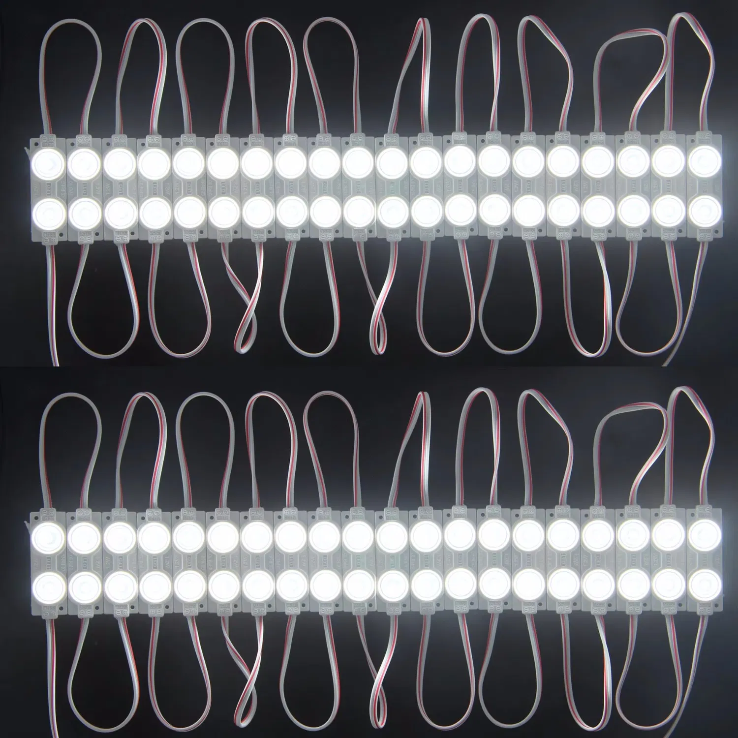 2LEDs 12V Modulo LED DC 1W Luce Iniezione Esterno IP65 Striscia LED Pubblicitaria Lettere Insegna 12V Modulo LED pictures & photos
