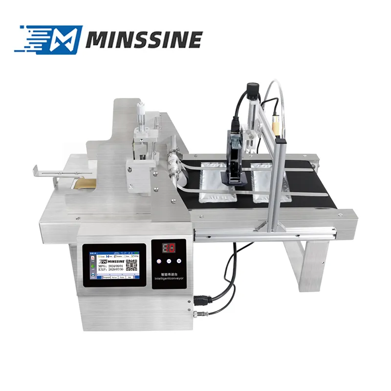 Impresora de alimentación por inyección de tinta compacta con sistema de codificación multilingüe impresora de inyección de tinta con codificación multilingüe para soluciones de etiquetado eficientes pictures & photos