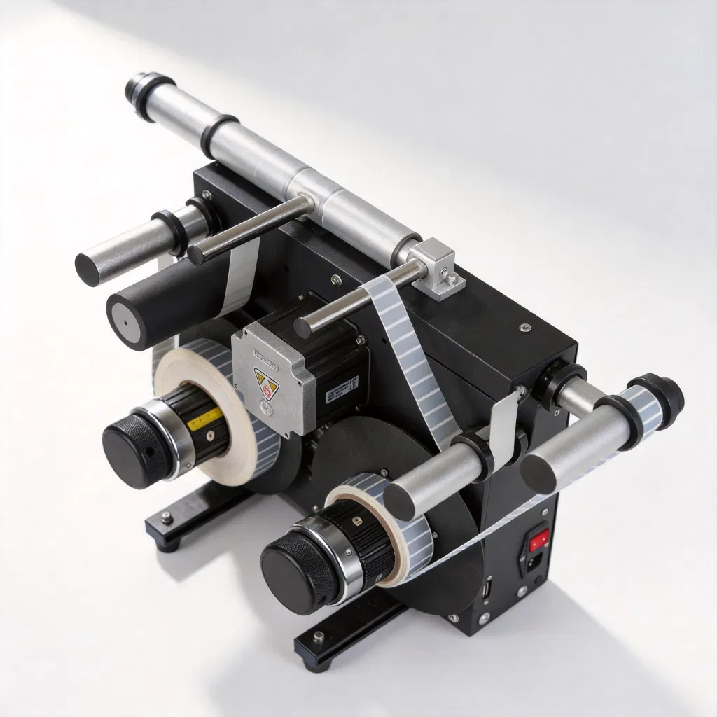 Hochauflösende Etikettenrollen-Wickelmaschine Docod Automatisch Xf20 Integrierte Wickel- und Codiersysteme für Datamatrix-Code-Etiketten pictures & photos