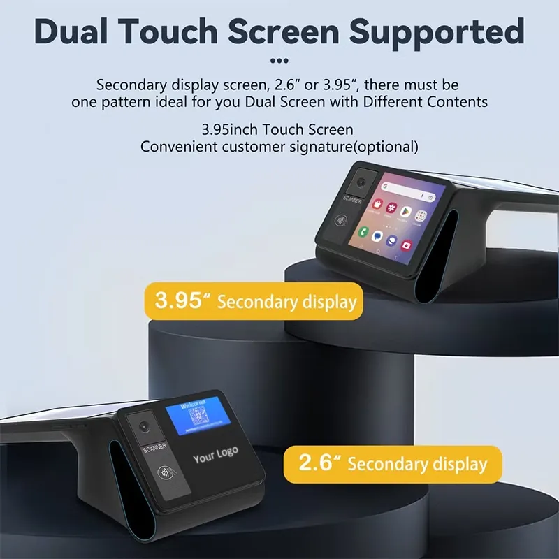 ハンドヘルド Android タブレット POS 8 インチディスプレイ タブレット 内蔵サーマルプリンター pictures & photos