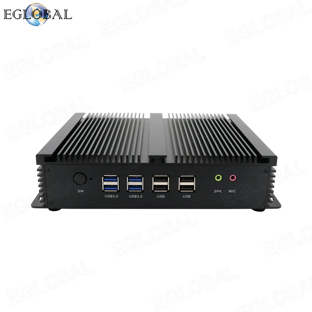 Chioschi multimediali digitali robusti Eglobal, terminali EMV, mini computer industriali fanless pictures & photos