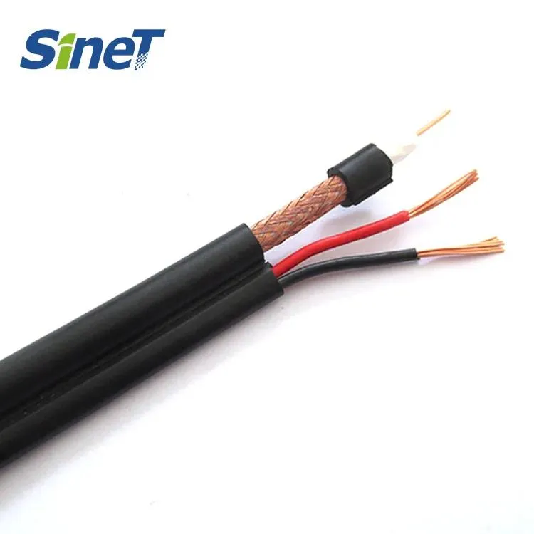 กล้องวงจรปิดสีขาว 75ohm สายเคเบิล RG6 Rg59 Rg11 pictures & photos