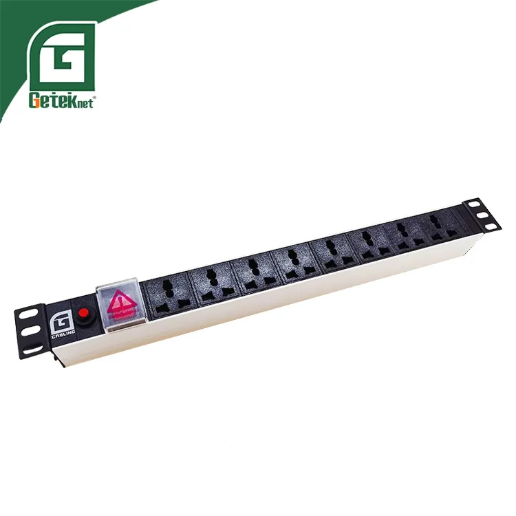 Geteknet Netzwerk Rack Basis Universelle Steckdose Netzwerk Rack Montieren Mehrzweck 8 Weg 19'' PDU Stromverteilungseinheit pictures & photos