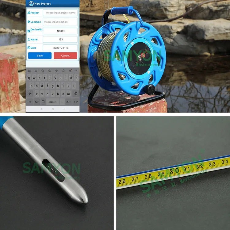 100m Strumenti di Misura Righello in Acciaio Livello d'Acqua Metro Rivelatore di Livello d'Acqua Sensore pictures & photos