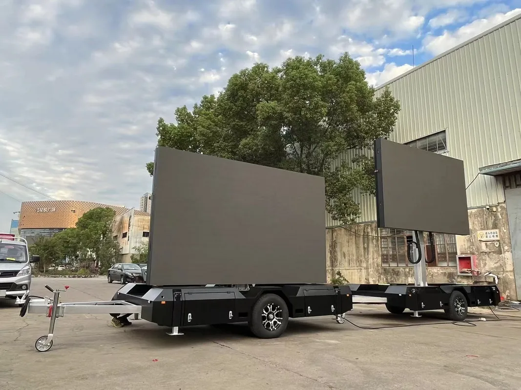 LED-Schild Hochkapazitäts tragbarer LED-Anzeigetrailer für Veranstaltungen LED-Anzeigebildschirm pictures & photos
