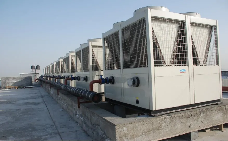 Hisurp R22, R407c, R410A, R134A Inverter Luchtgekoeld Module Machine Industriële Warmtepomp Eenheid pictures & photos
