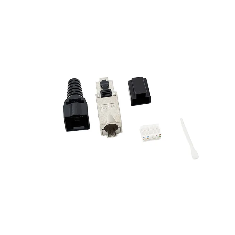 FTP CAT6A 10G Scudo RJ45 Modulo Keystone Accoppiatore Senza Strumenti pictures & photos