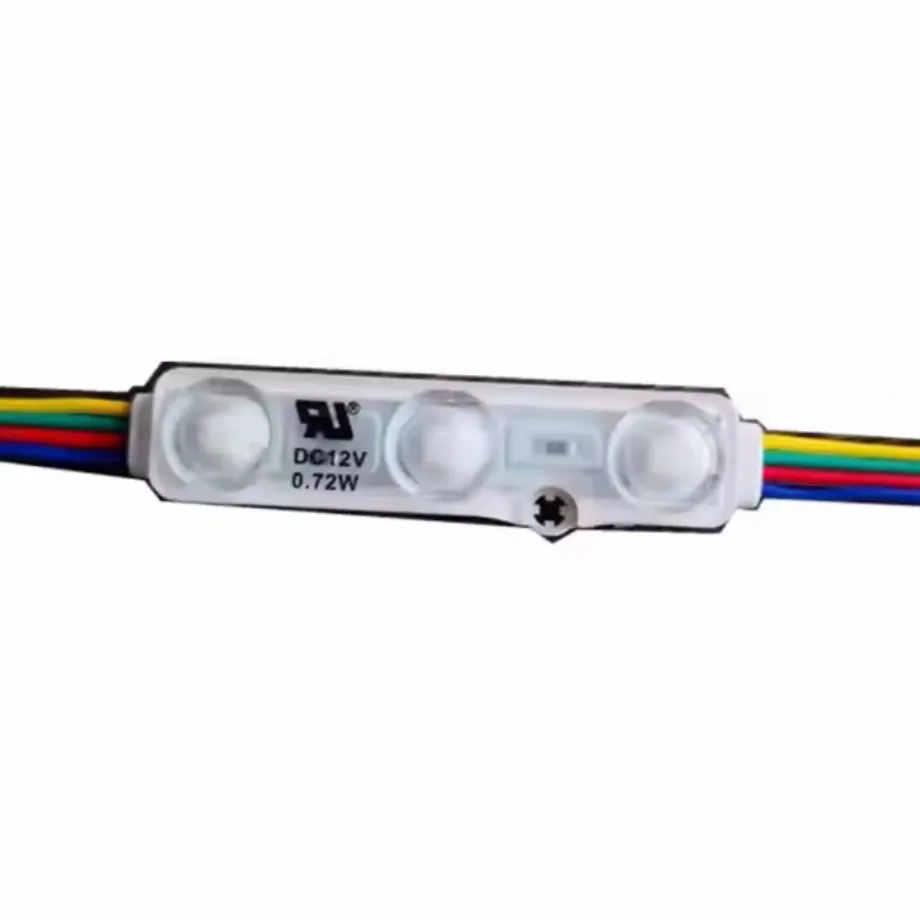 DC 12V LED-Module Spritzgusskunststoff 0.72W RGB LED-Module wasserdicht IP68 3LEDs 5050LED Schaufensterlicht mit UL CE wasserdichtem LED-Modul pictures & photos