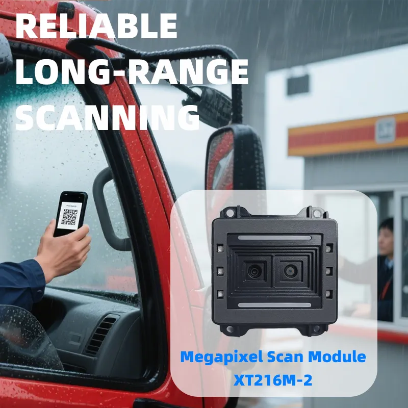XT216M-2 Alta Resolución 2D Módulo de Motor de Código de Barras de Megapíxeles con Enfoque Automático y Doble Lente pictures & photos