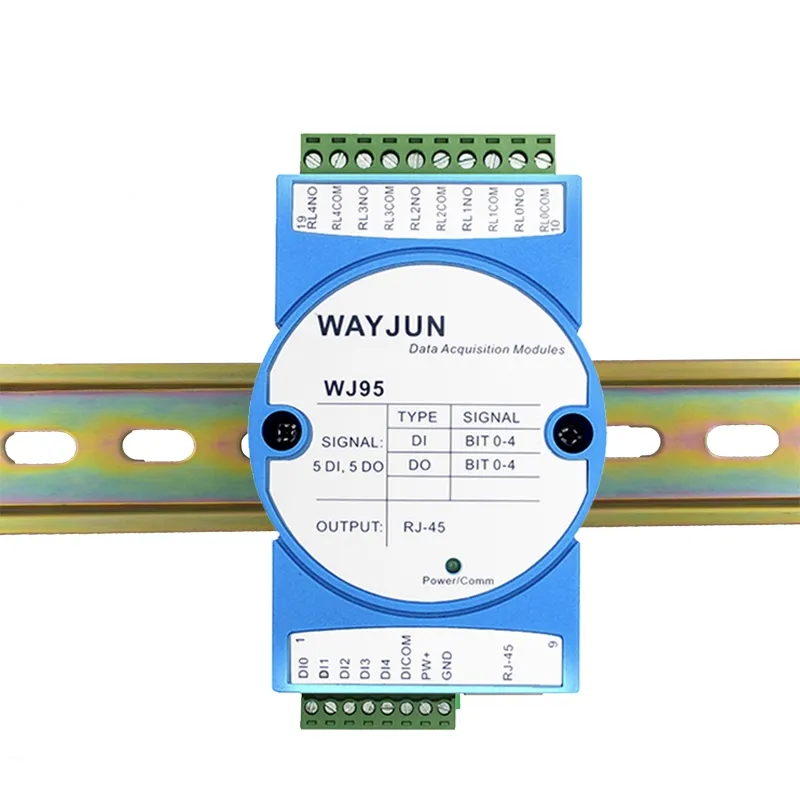 Fern-I/O-Modul mit fünf Schaltsignalen und fünf Relaisausgängen. Analog-Akquisitionsmodul für Sensorsignale, Signalisolator-Konvertierungsmodul pictures & photos